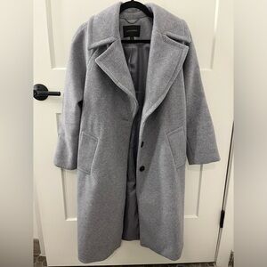 Banana republic grey top coat
